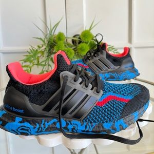NEW!! adidas Ultraboost 5.0 DNA Men's Dye Pack Black Blue Red GZ1540 SIZ…